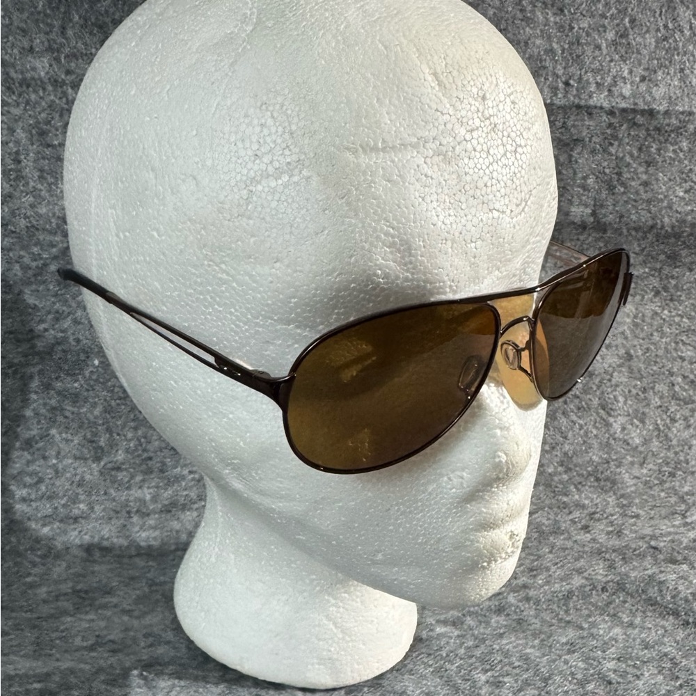Oakley Women's OO4054 Caveat Aviator Metallic sunglasses